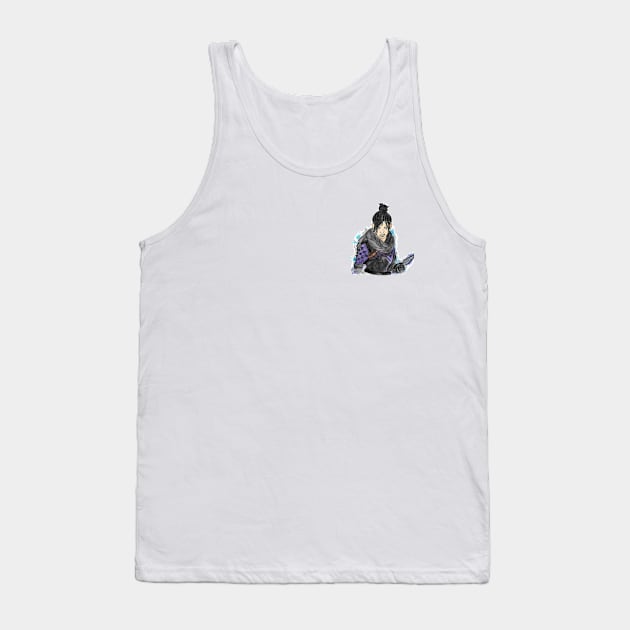 Painted Wraith Tank Top by Scruffy Designs